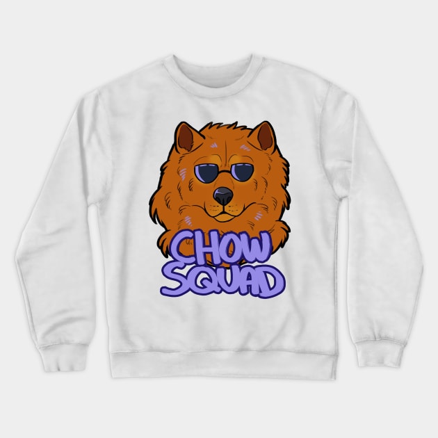 CHOW SQUAD Crewneck Sweatshirt by mexicanine